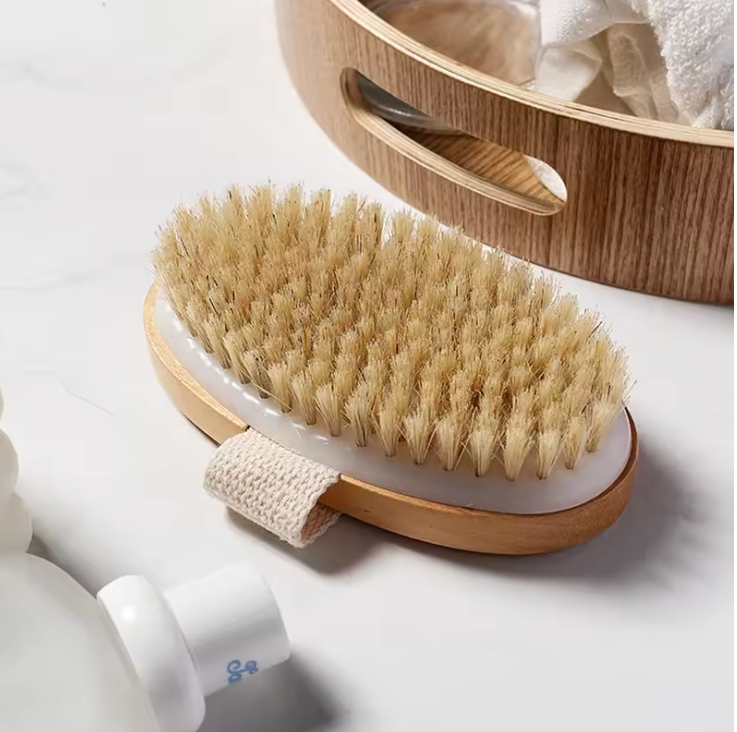 Velora™ - Spazzola esfoliante con setole naturali