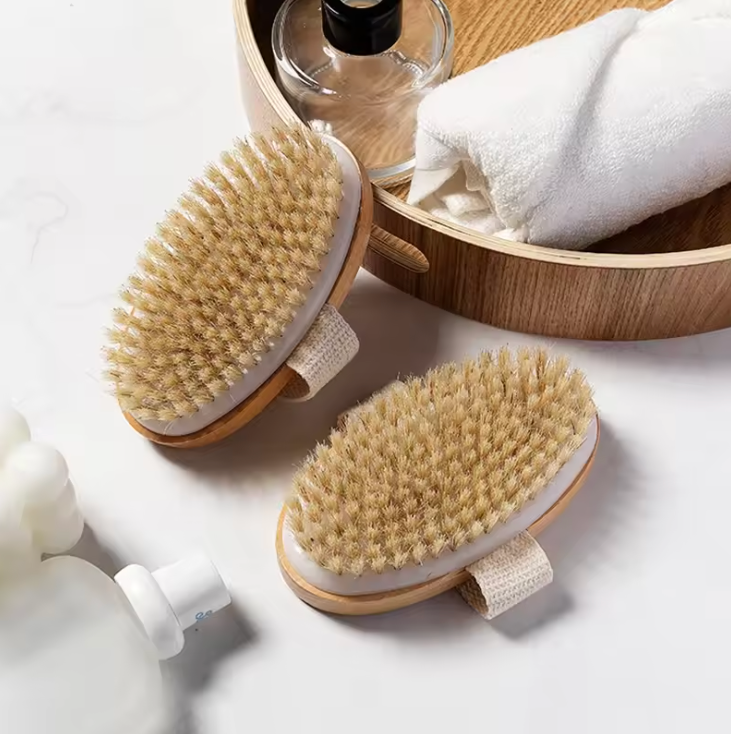 Velora™ - Spazzola esfoliante con setole naturali