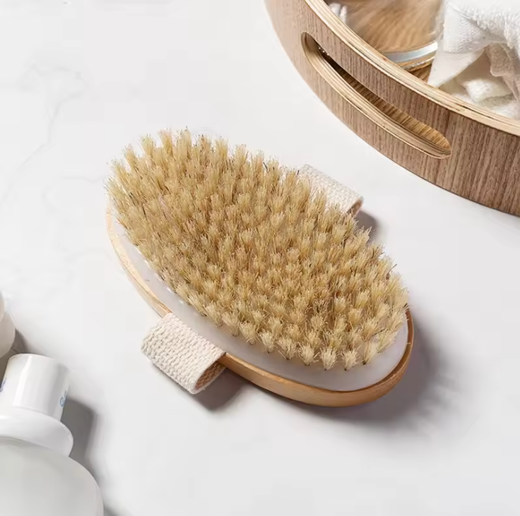 Velora™ - Spazzola esfoliante con setole naturali